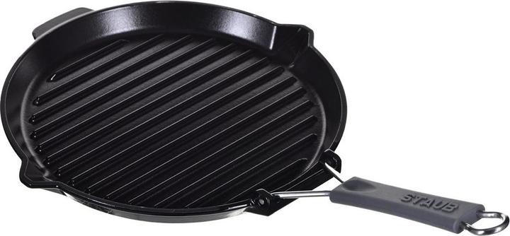 Image du produit Staub Poêle à griller (27 cm, Poêle à grillades, Fonte)