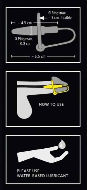 Actual product image You2Toys Glans ring dilator