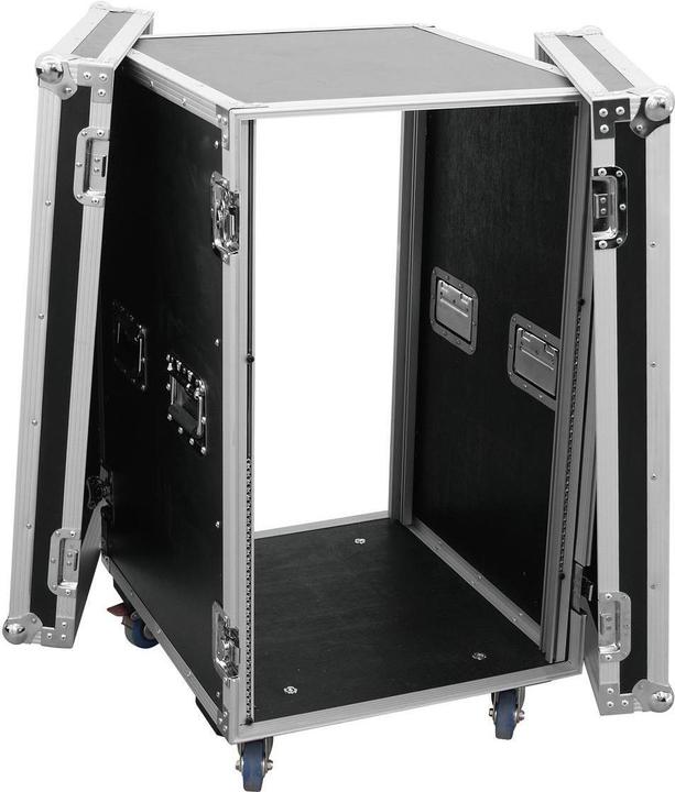 Immagine prodotto Roadinger PR-2ST rack per amplificatori, 18U, 57cm con rotelle (Amplificatore)
