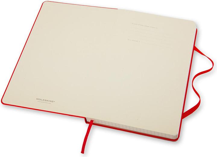 Actual product image Moleskine Notebook squared, hard cover (A5, Checked, Hardcover)