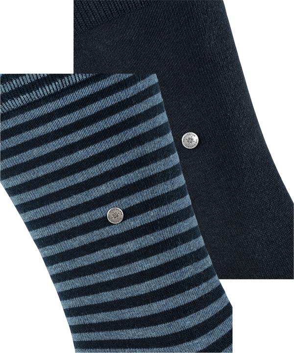 Produktbild Burlington Everyday Stripe SO - Mixed 2-Pack (2er Pack, 40 - 46)