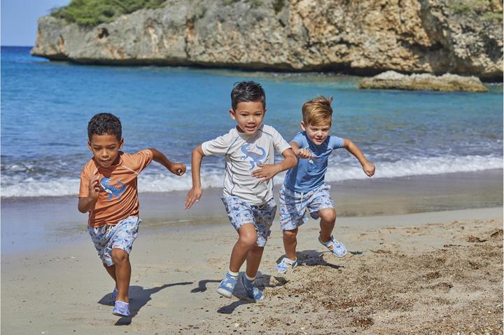 Actual product image Playshoes Kid's beach shorts Dino Allover (86, 92)