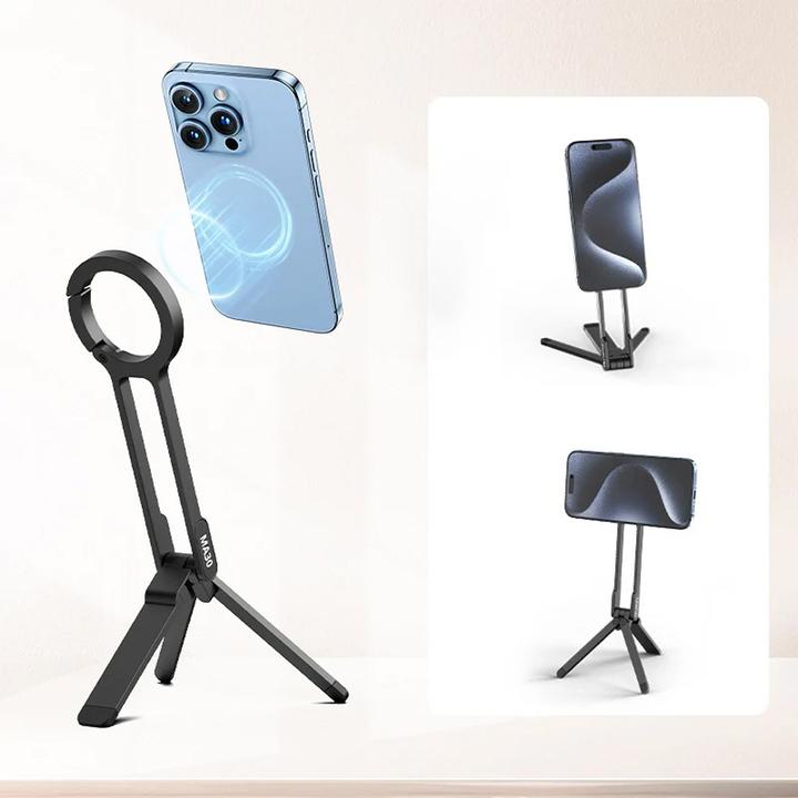 Image du produit Ulanzi MA30 Carabiner Mounted Phone Tripod(Dark Gray)