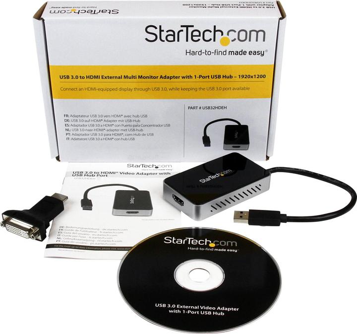 Immagine prodotto StarTech USB32HDEH (USB-A, 1 Porti)