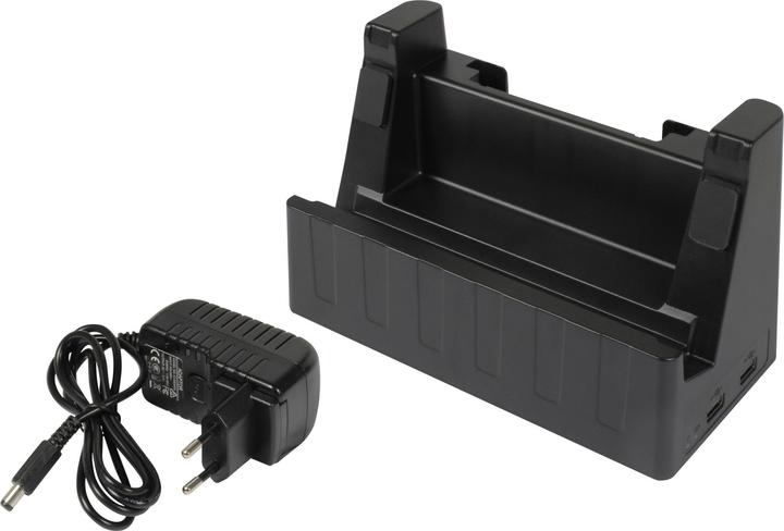 Produktbild Allnet Rugged Outdoor Tablet zbh. Docking Station, RJ45 LAN, 2xUSB, RS232, X-Trail-Dock-Light (Docking Port, 232 Ports)