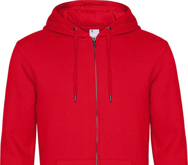 Produktbild B&C Kapuzenpullover Durchgehender Reissverschluss (XS)