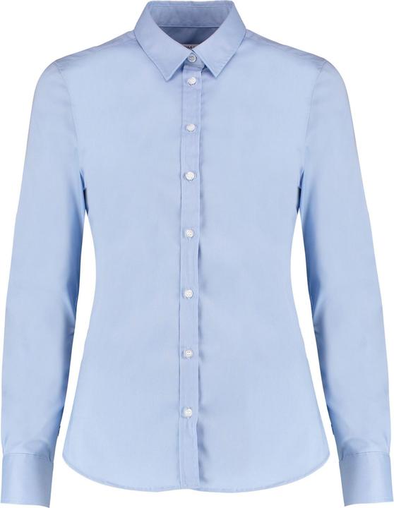 Actual product image Kustom Kit Womens/Ladies Oxford Stretch Tailored Long-Sleeved Shirt (44 D)