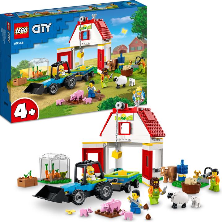 Produktbild LEGO Bauernhof mit Tieren (60346, LEGO City)