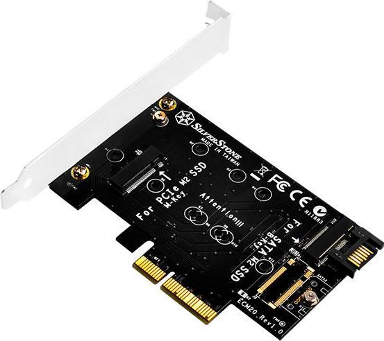 Image du produit Silverstone SST-ECM20 - Contrôleur de stockage - Carte M.2