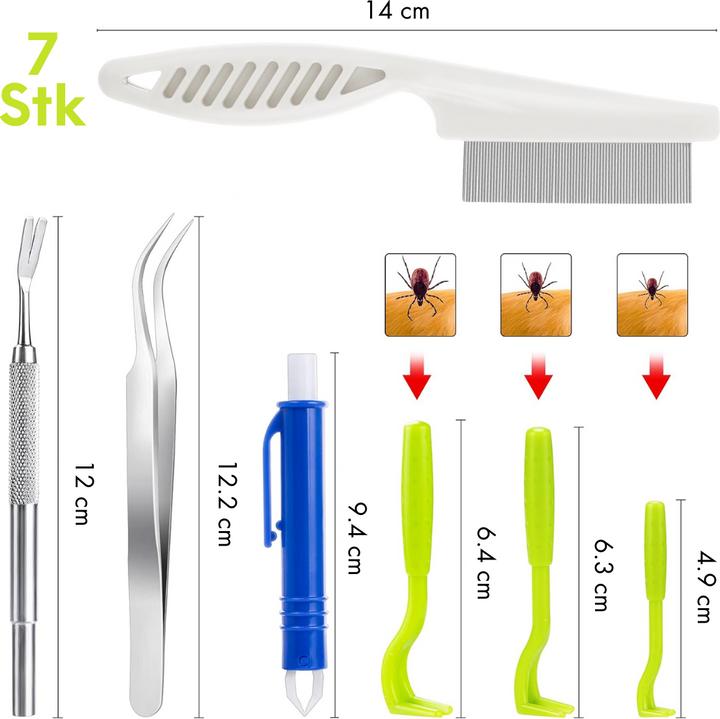 Actual product image Suba Tick remover set (Dog)