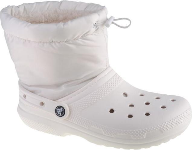 Produktbild Crocs Classic Lined Neo Puff Boot 206630-143 weiss 39 (40)