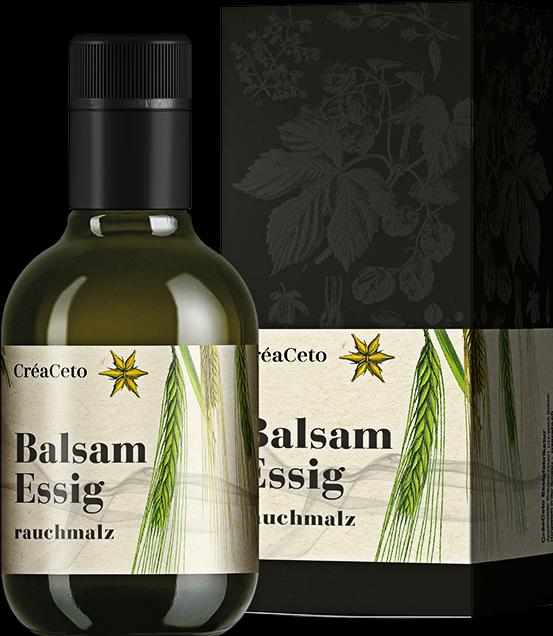 Actual product image CréaCeto Vinegar Smoked malt (250 ml)