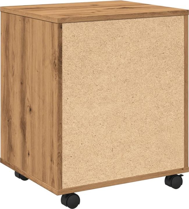 Image du produit VidaXL Rollcontainer Rollschrank Bürocontainer Büroschrank Schrank Artisan-Eiche (45 x 38 x 54 cm)