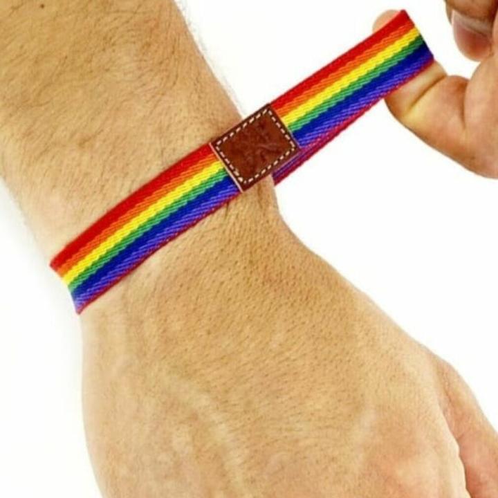 Image du produit Foire? Bracelet En Caoutchouc Garçon Luxe Fierté (11.50 cm)