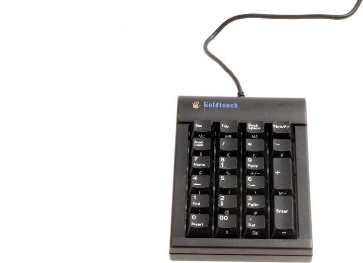 Image du produit Evoluent Clavier Goldtouch USB numérique (DE, Filaire)