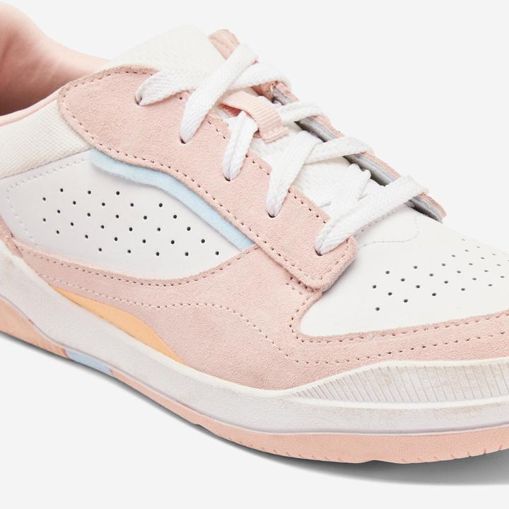 Immagine prodotto Decathlon Scarpe da ginnastica stringate da bambino - Playventure City bianco/rosa (35)