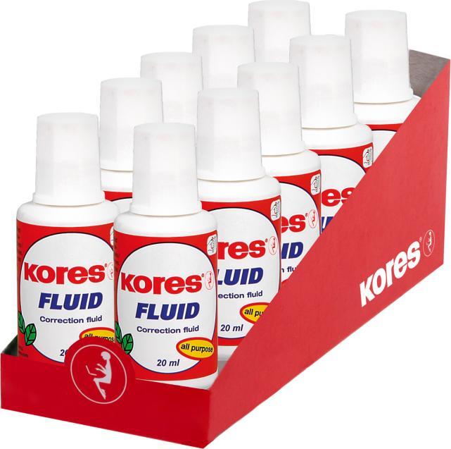 Actual product image Kores fluid
