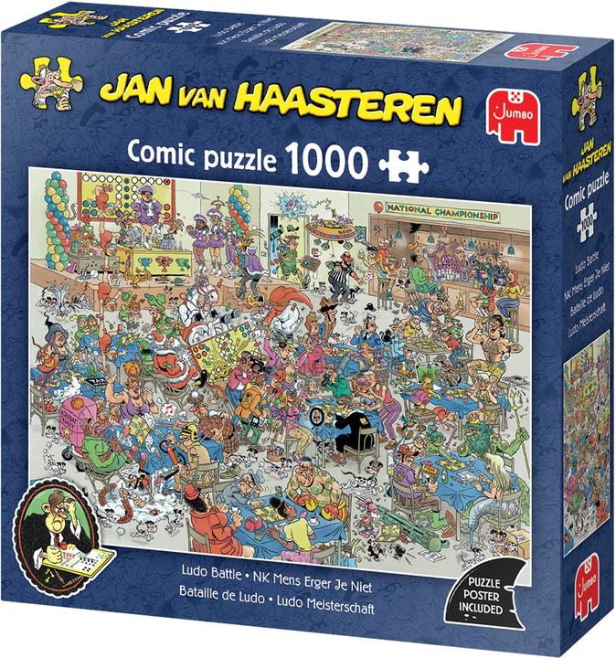 Jan van Haasteren Ludo Battle (1000 pieces)