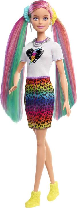 Actual product image Barbie Rainbow hair doll