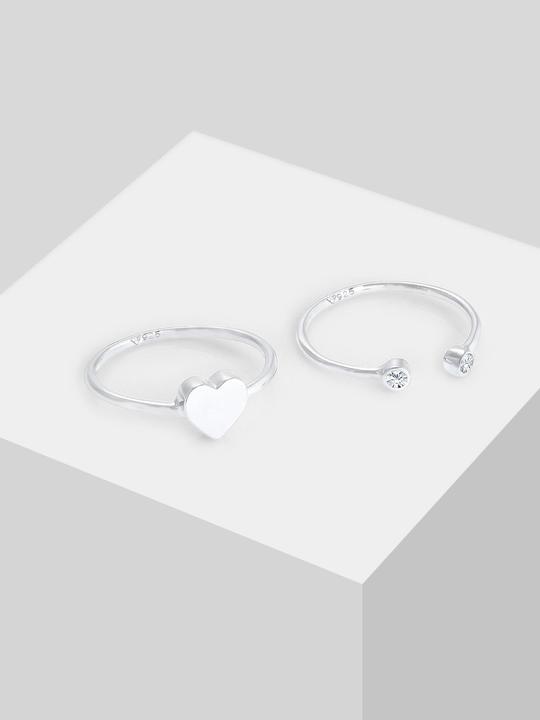 Image du produit Elli Set coeur (58, Argent 925)
