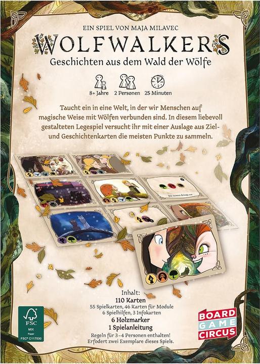 Actual product image Board Game Circus Wolfwalkers (German)