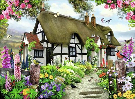 Actual product image Ravensburger Il cottage dei sogni (500 pieces)