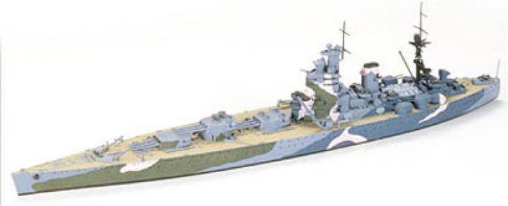 Actual product image Tamiya 1:700 Brit. Nelson Battleship WL