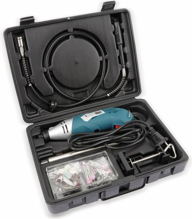 Produktbild Chilitec Mini-Bohrmaschine "DRILL-FLEX, 40-teilig, mit biegsamer Welle (Netzbetrieb)