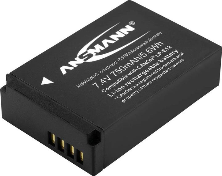 Image du produit Ansmann A-Can LP-E12 (Batterie de l'appareil photo)