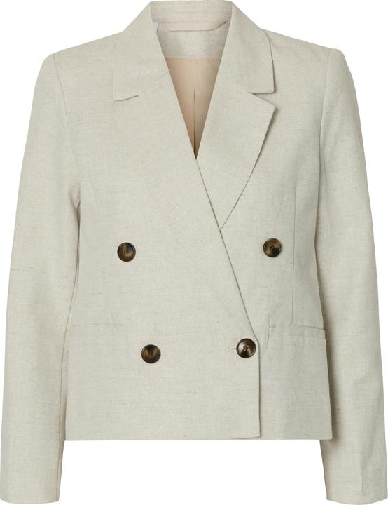 Immagine prodotto Selected Femme Cropped Blazer aus Leinengemisch (42)