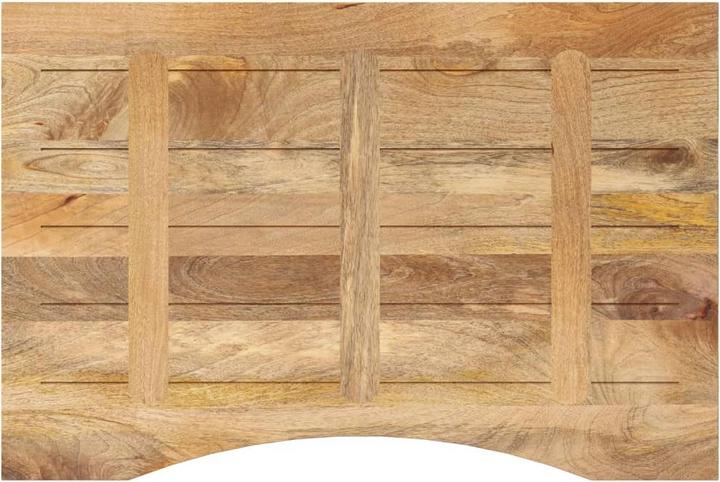 Actual product image VidaXL Desk top Table top Wooden top with recess Solid wood Mango (80 x 60 x 2.5 cm)