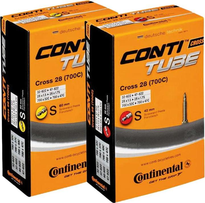 Actual product image Continental Cross 28 (Presta (SV), 28", 42 mm)