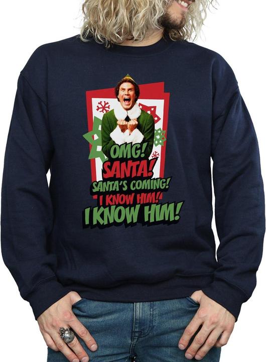 Image du produit Elf - Sweat OMG SANTA - Homme (3XL)