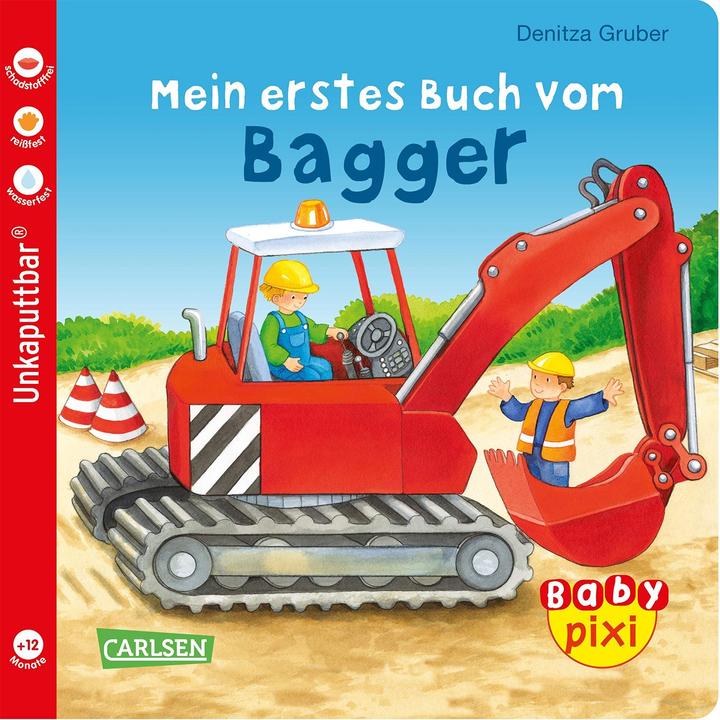 Baby pixi - My first book about the excavator (German)