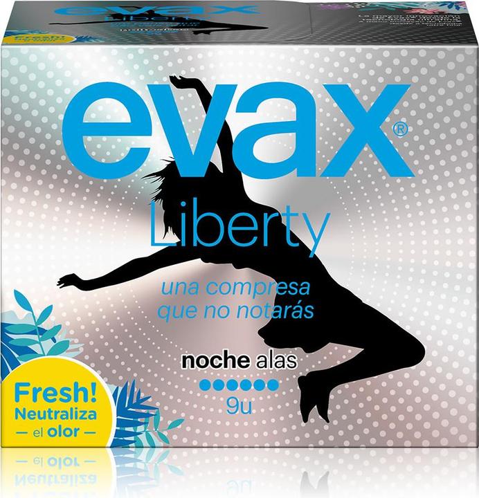 Produktbild Evax LIBERTY compresas noche alas 9 uds (9 x)