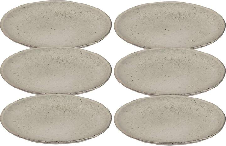 Image du produit Broste Copenhagen NORDIC SAND Assiette à dessert 20 cm Set6 (1 x)