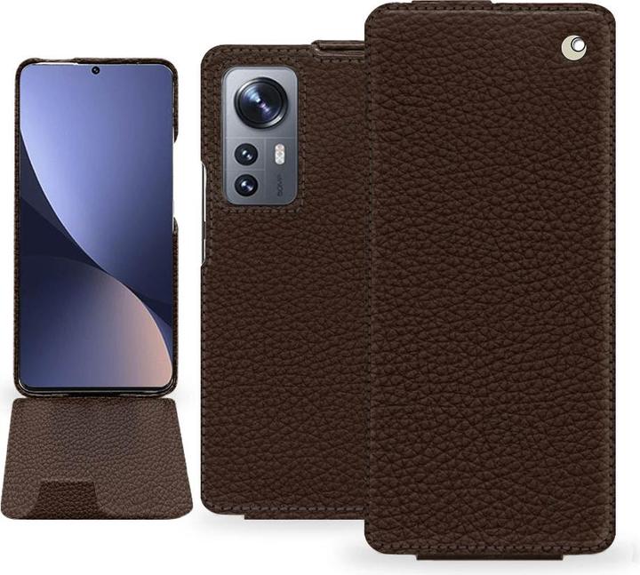 Actual product image Noreve Vertical leather shell (Xiaomi 12 Pro)
