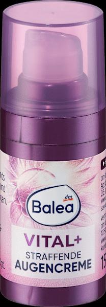 Produktbild dm Balea Augencreme Vital+ straffend (Crème, 15 ml, Tag + Nacht)