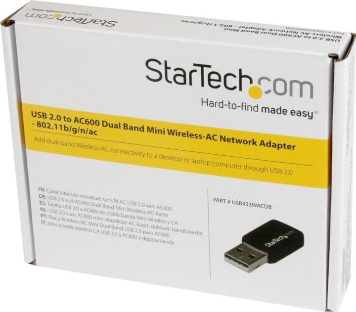 Produktbild StarTech USB Mini Wireless-Ac Adapter (USB 2.0)