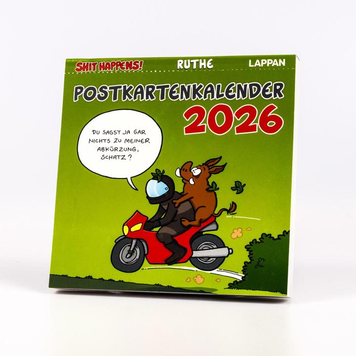 Image du produit Shit happens! Postkartenkalender 2026 (Allemand)