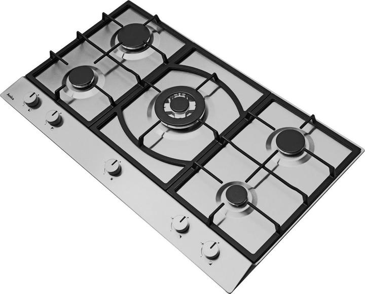 Actual product image Amica PG9511XPR Cooktop Stainless Steel Integrated Gas Cooktop 5 Zone(s)