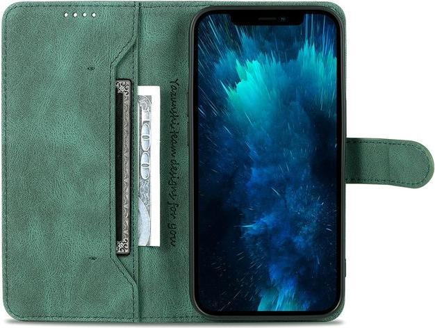 Actual product image MU Classic Retro leather book cover sleeve (Apple iPhone 13 Pro Max)