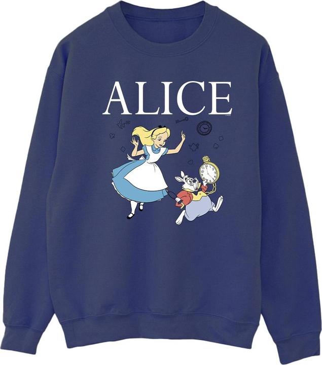 Disney Alice im Wunderland Folgen Sie dem Kaninchen Sweatshirt