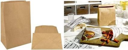 Actual product image Papstar Paper tents with block bottom, 295 x 190 x 120 mm (250 Piece)