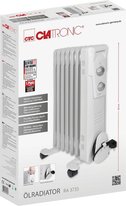 Actual product image Clatronic RA 3735 (1500 W)