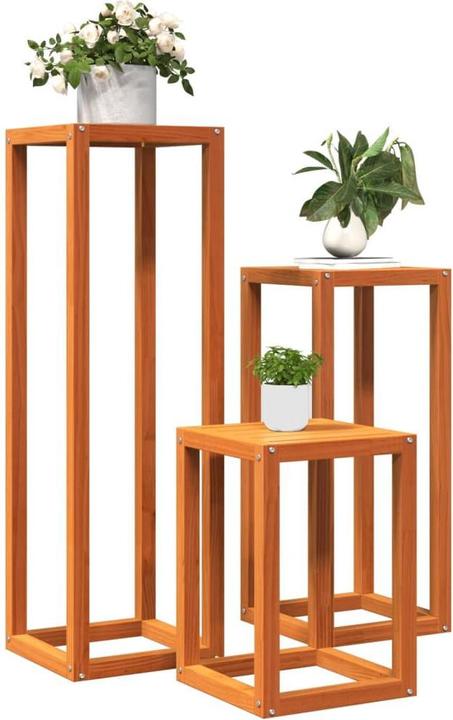 VidaXL Supports pour plantes 3 pcs.