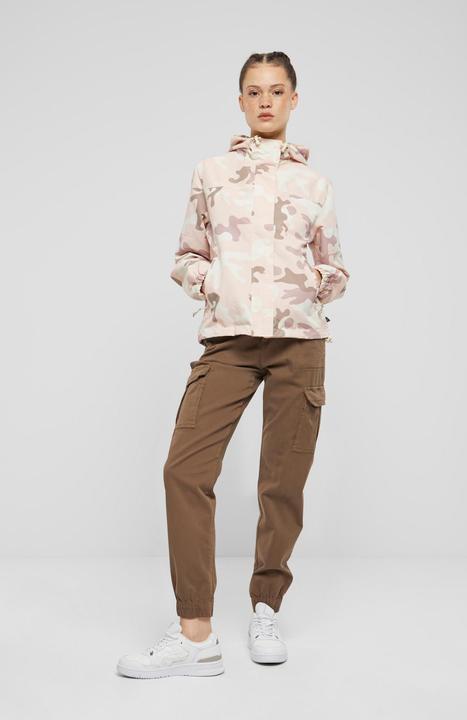 Actual product image Brandit Ladies summer front zip windbreaker size 5XL colour candy/camouflage pattern (5XL)