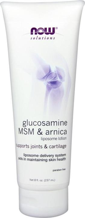 Image du produit Now Foods Glucosamine, MSM & Arnica Liposomes Lotion - 237 ml. (237 ml)