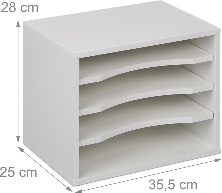 Image du produit Relaxdays Dokumentenablage (A4)