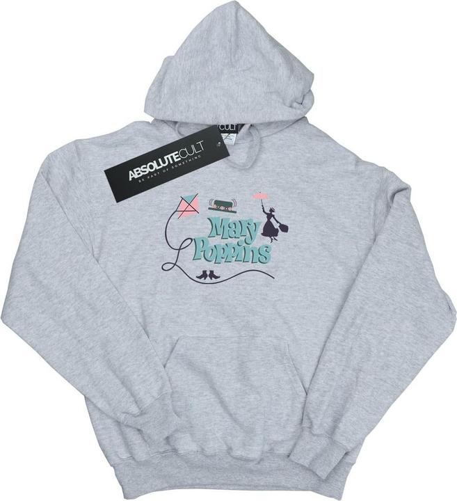 Produktbild Disney Mary Poppins Logo Kapuzenpullover (XL)